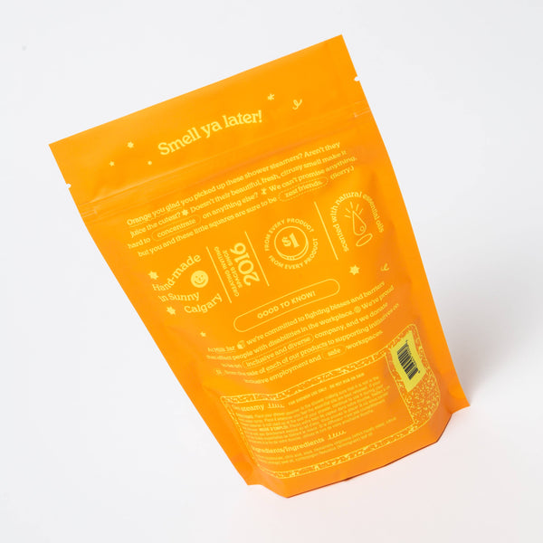 Citrus Essential Oil Shower Steamers - Milk Jar Candle Co.