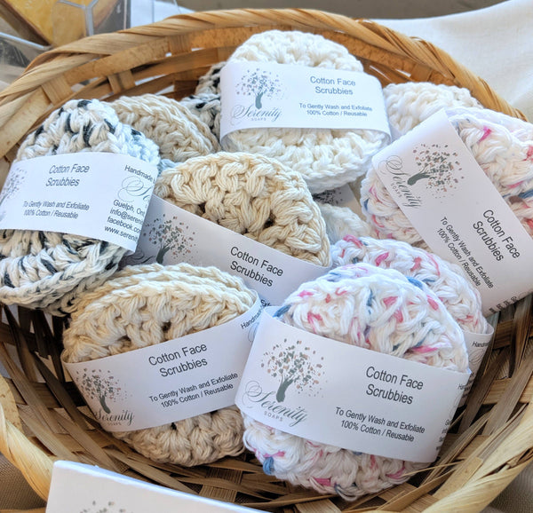 Serenity - Cotton Face Scrubbies