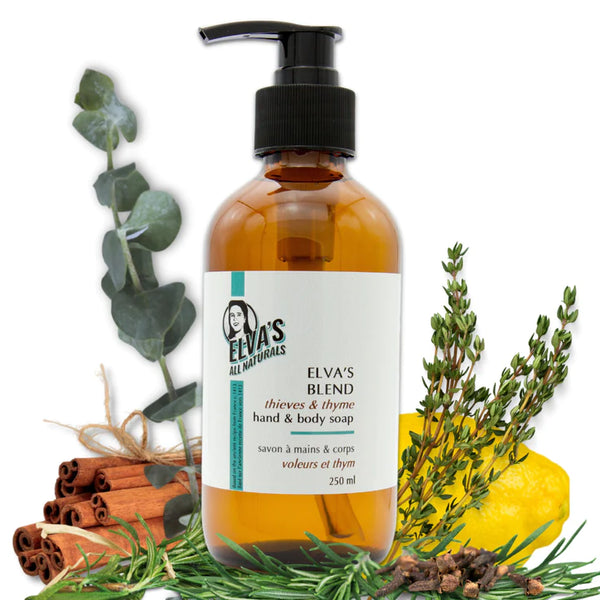 Elva's - Thieves & Thyme Hand & Body Wash - REFILL