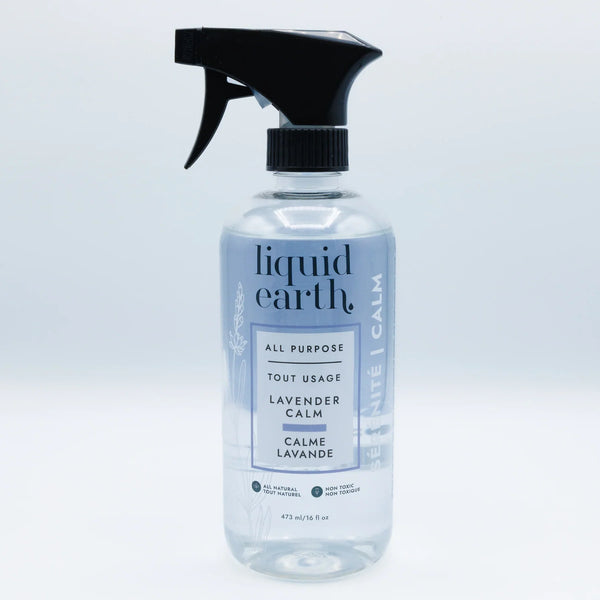 Liquid Earth - All Purpose Cleaner - Lavender Calm - Glass 473ml