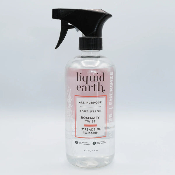 Liquid Earth - All Purpose Cleaner - Rosemary Twist - Glass 473ml