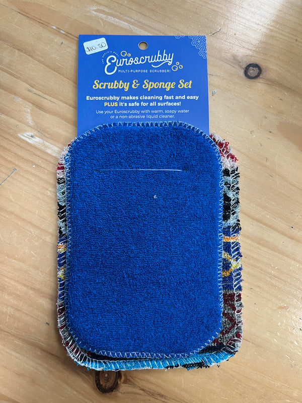 Euro Scrubby - Scrubby & Sponge Set