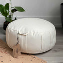 Round Natural MEDITATION CUSHIONS - Scoria