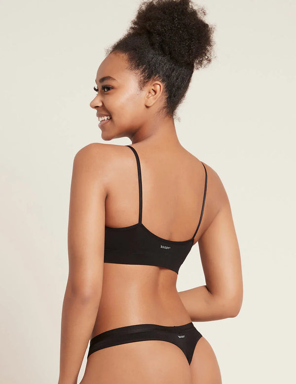 BOODY - Bamboo  LYOLYTE® Triangle Bralette - Black