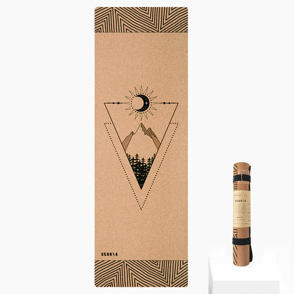 Scoria SUMMIT Cork Yoga Mat | 4.5MM