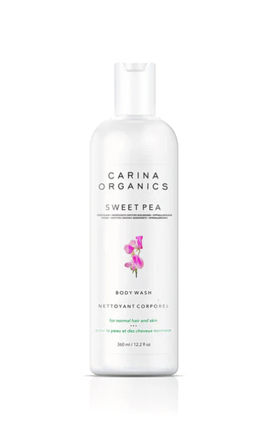 Carina Organics - Sweet Pea Moisturizing Body Wash - 360ml