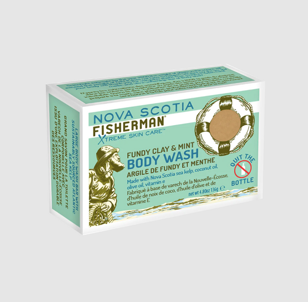 Nova Scotia Fisherman — Fundy Clay & Mint Body Wash Bar