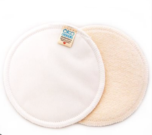 Öko Creations - Hemp Nursing Pads - Natural Top Layer