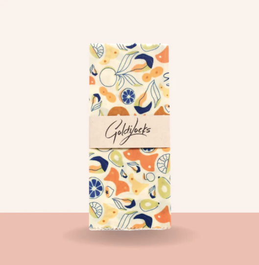 Goldilocks Beeswax Wrap Single - Melons