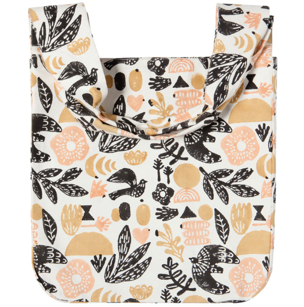 Danica Tote Bag - Myth Block Printed To And Fro