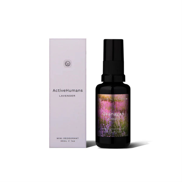 Active Humans - Natural Deodorant Spray - Lavender
