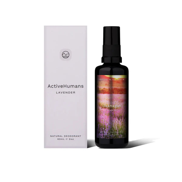 Active Humans - Natural Deodorant Spray - Lavender