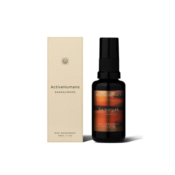 Active Humans - Natural Deodorant Spray - Sandalwood