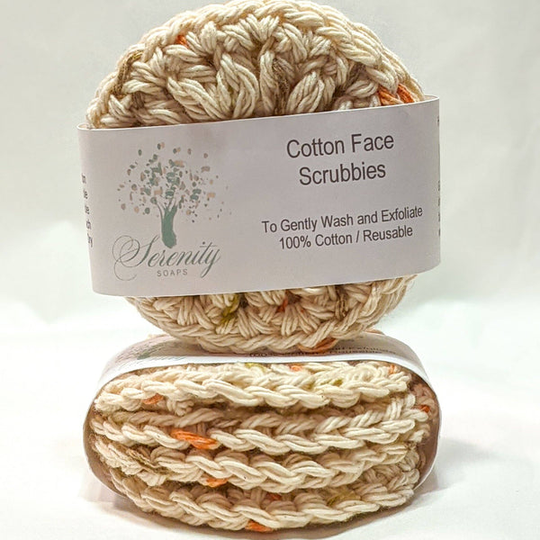 Serenity - Cotton Face Scrubbies