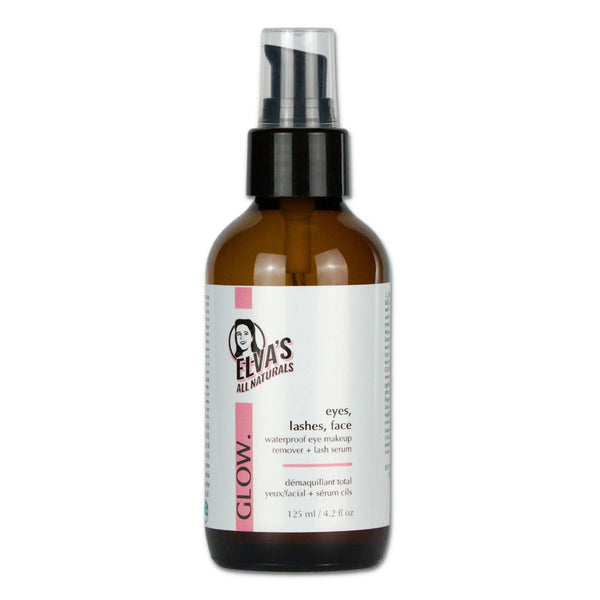 Elva's - GLOW Eyes, Lashes, Face -Lash Serum & Make-up Remover
