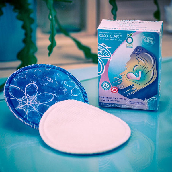 Öko Creations - Hemp Nursing Pads - Waterproof Layer