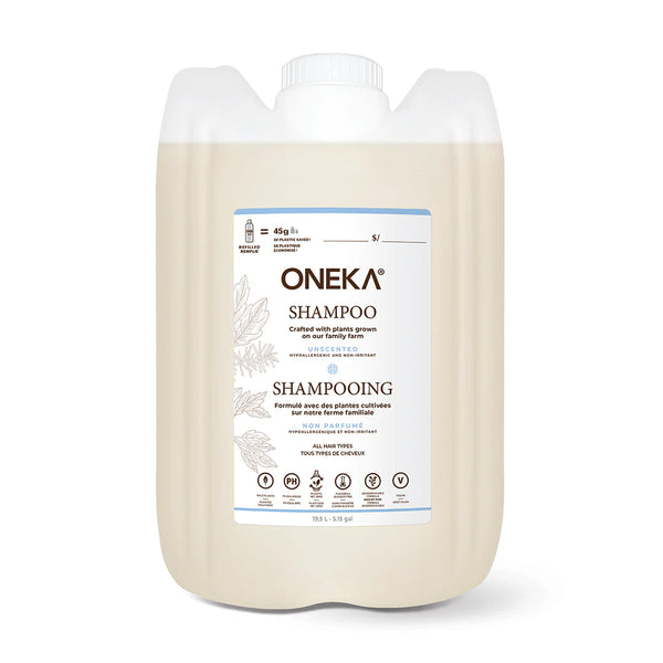 ONEKA Canada- Unscented Organic Shampoo - REFILL