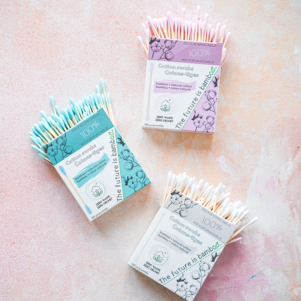 The Future is Bamboo - Bamboo Cotton Swabs - Pack of 100