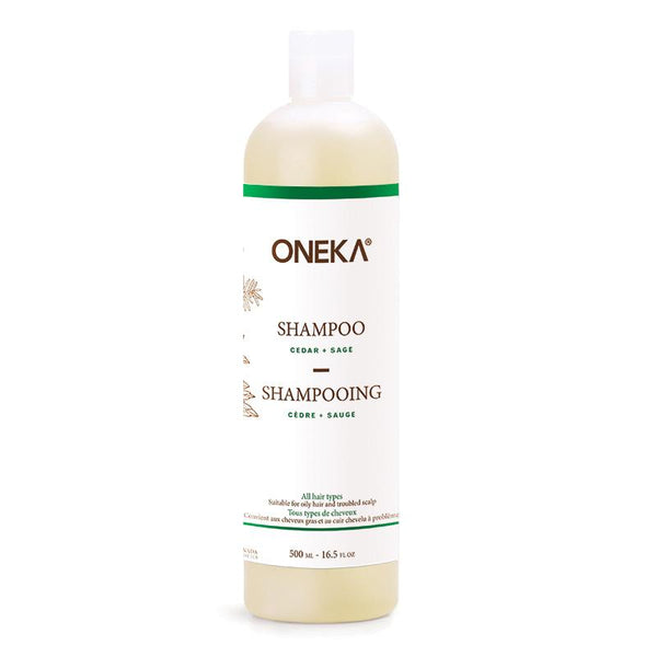 ONEKA Canada - Cedar & Sage Organic Shampoo -500ml