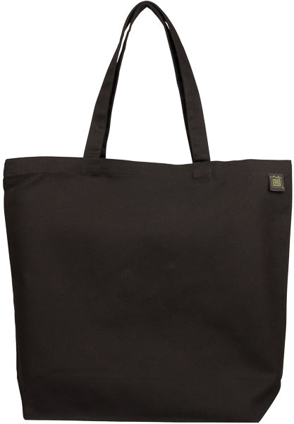 ECOBAGS — Black Canvas Tote Bag