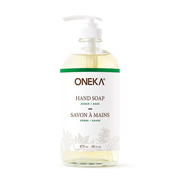 ONEKA - Cedar & Sage Organic Hand Soap - 460ml