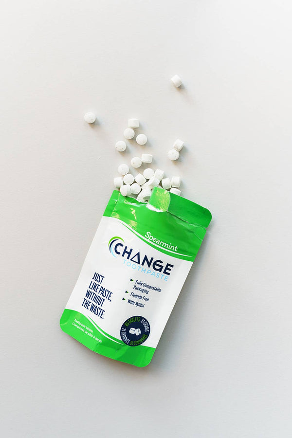 Change–Toothpaste Tablets