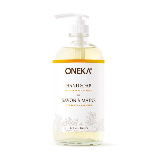 ONEKA Canada - Goldenseal & Citrus Organic Hand Soap-460ml