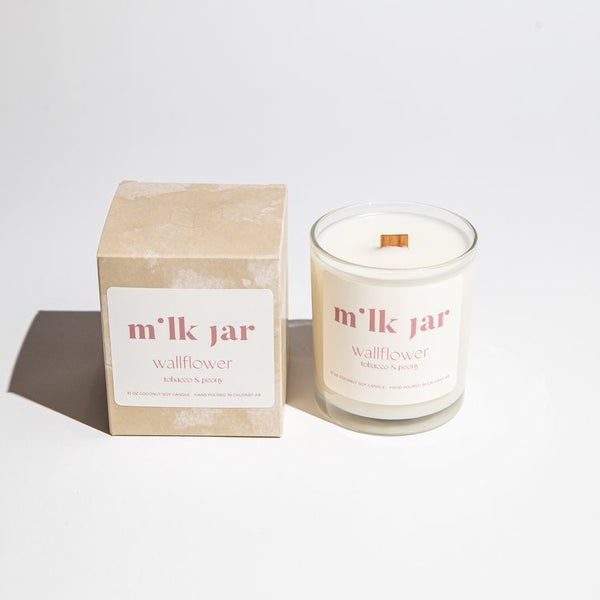 Milk Jar Co — Wallflower (Tobacco & Peony)