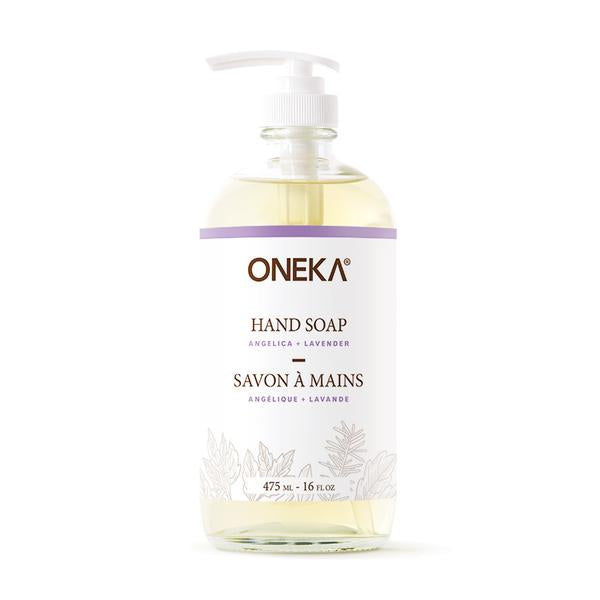 ONEKA Canada - Angelica & Lavender Organic Hand Soap-460ml