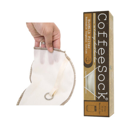 Coffee Sock - Nutmilk 64oz Mason Jar Filter