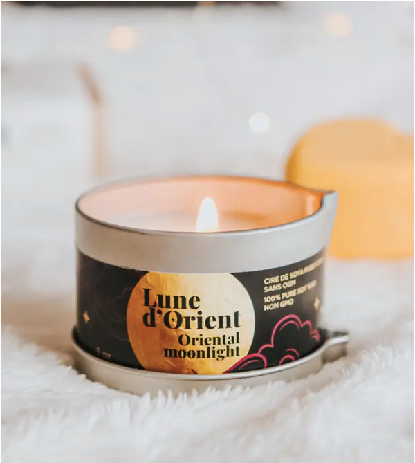 Saponaria — Oriental Moonlight Soy Massage Candle