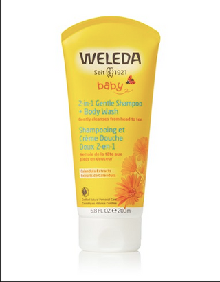 WELEDA - Baby - 2-in-1 Gentle Shampoo + Body Wash with Calendula Extract