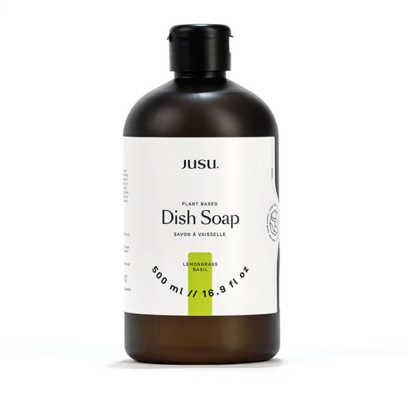 Jusu - Sweet Basil Lemongrass Dishwashing Soap (500ml)
