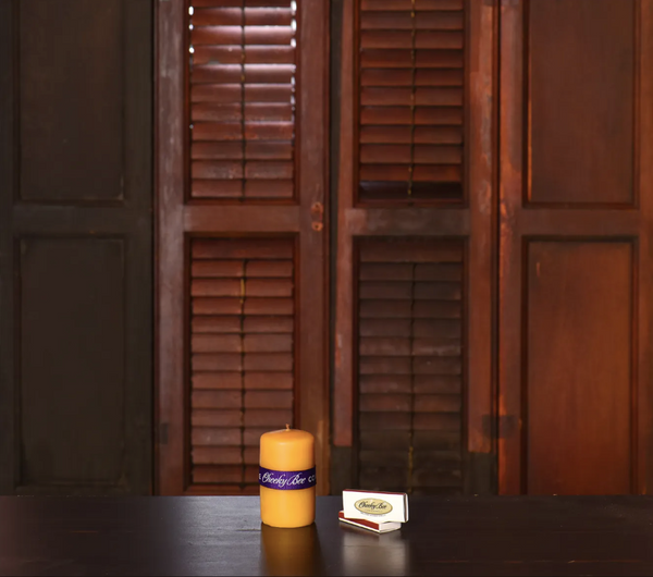 CHEEKY BEE - 100% PURE CANADIAN BEESWAX PILLARS