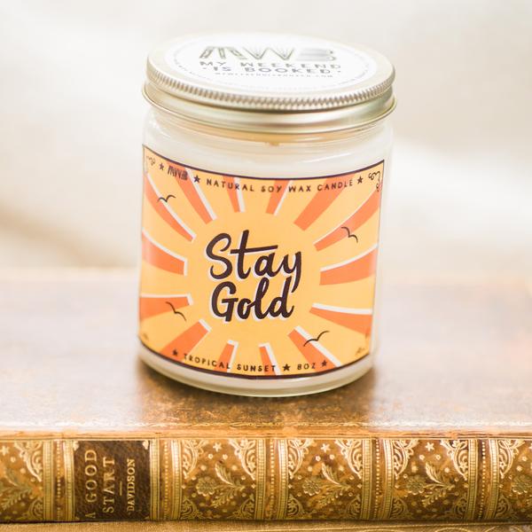 My Weekend is Booked Candles