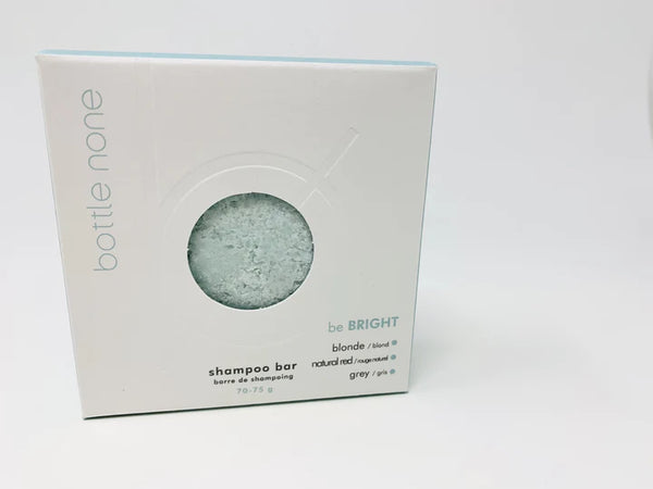BOTTLE NONE -be Bright - Shampoo Bar