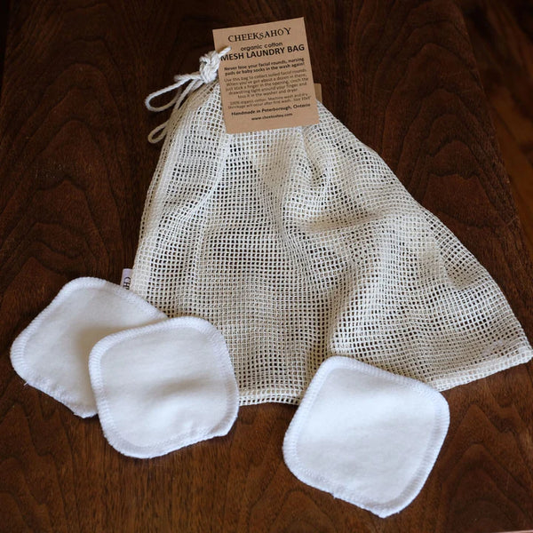 Cheeks Ahoy - Cotton Mesh Laundry Bag