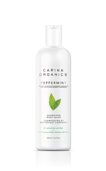 Carina Organics — Peppermint Shampoo & Body Wash - 360ml