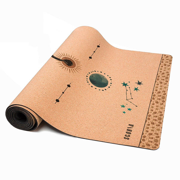 Scoria World Inc. - Flying Dragon Cork Yoga Mat | 4.5MM