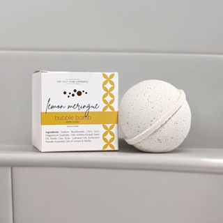 Old Soul Soap Company -Lemon Meringue Bubble Bomb