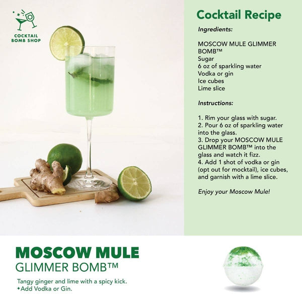 Cocktail Bomb Shop - MOSCOW MULE: 4pk