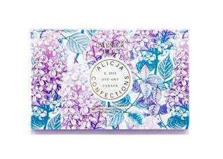 Alicja Confections - Lavender Lilac Milk Postcard Chocolate Bar