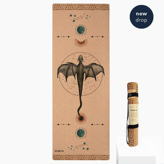 Scoria World Inc. - Flying Dragon Cork Yoga Mat | 4.5MM