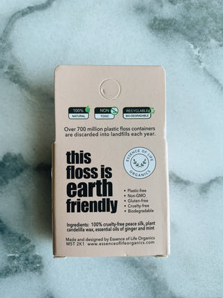 Essence of Life Organics - Biodegradable Zero Waste Silk Floss - Cardamon