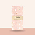 Goldilocks Beeswax Wrap Single - Pink Daisies