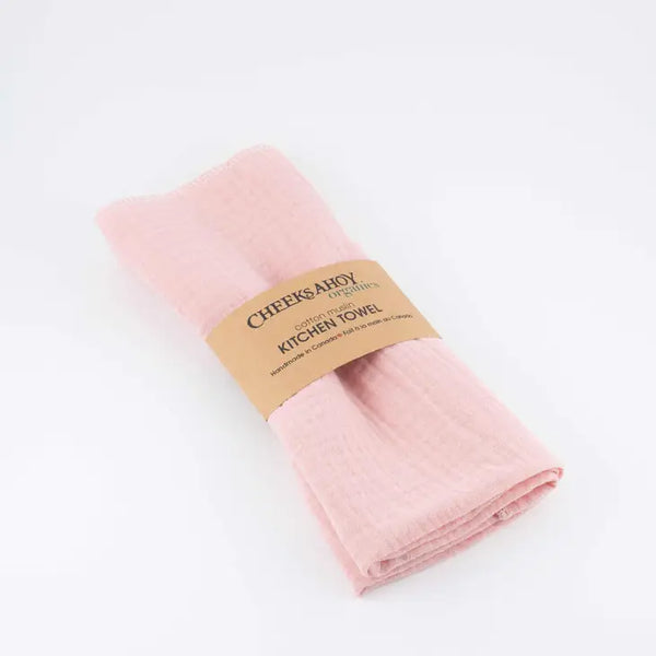 Cheek's Ahoy - Organic Cotton Muslin Kitchen Towel