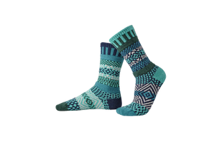 Buy evergreen Solmate Socks – Adult Crew Socks