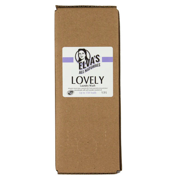 Elva's - Lovely Soft Lavender Laundry Wash - REFILL