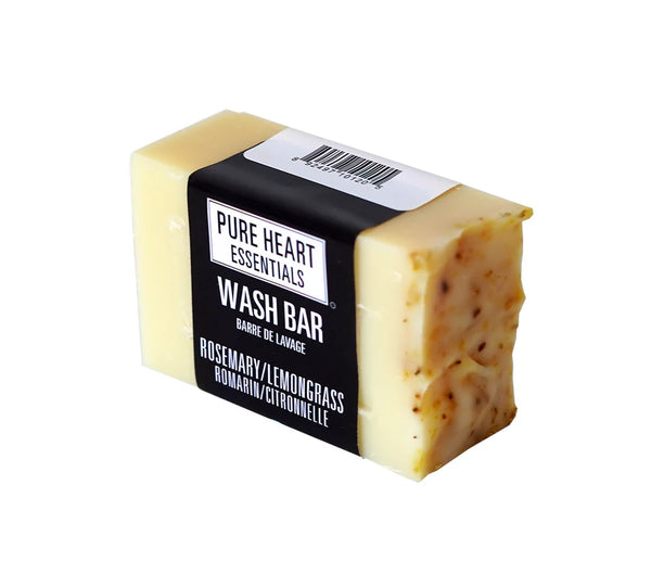 Pure Heart Essentials - Wash Bar (115g) - Rosemary/Lemongrass