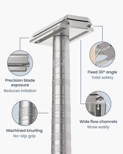 Henson Shaving - AL13 Safety Razors - Aircraft Aluminum